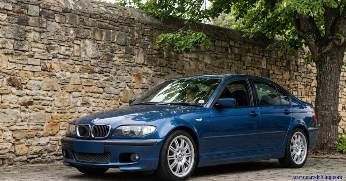 "Blue BMW E46 sedan, a classic German luxury car, parked outdoors in car bmw e46.jpg."