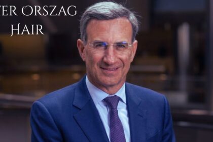 Peter Orszag hair and side-parted hairstyle portrait